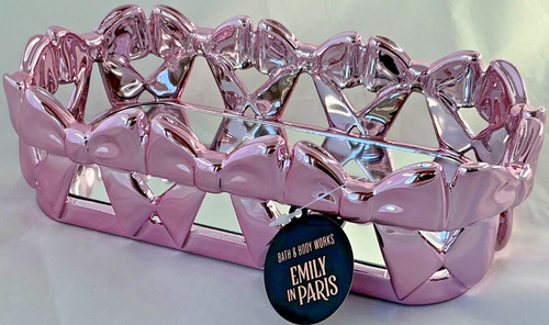 Pink bows mirror perfume - bows,